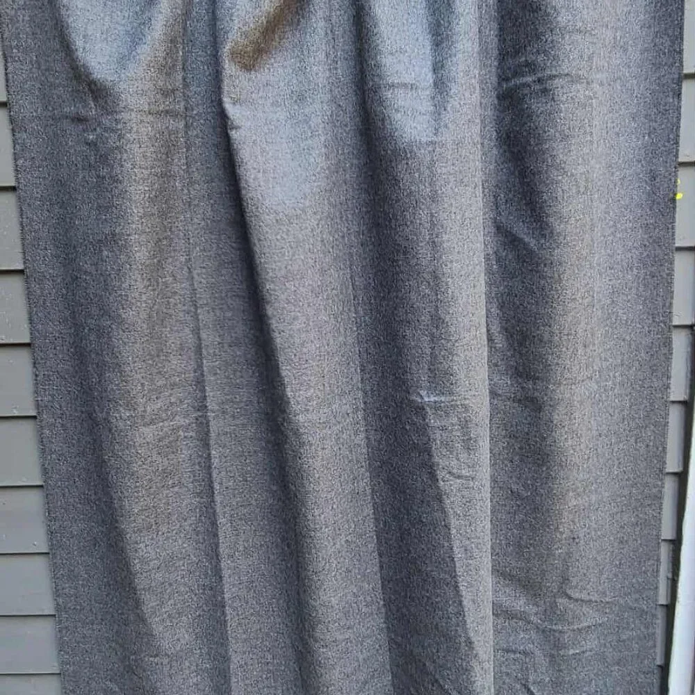 Pacas 100% Baby Alpace Throw Gray on one side Black on the other